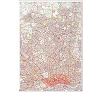 North London - N - Postcode Wall Map - Paper