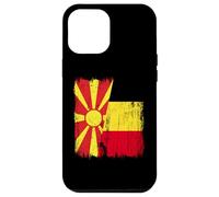 North Macedonia Belgium Half Flag Macedonian Belgian Jersey Case for iPhone 12 Pro Max