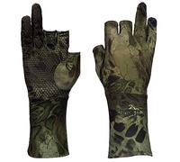 North Mountain Gear Camo Hunting Gloves - Fingerless - PRYM1 Woodlands