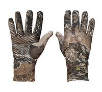 North Mountain Gear Realtree Excape Stretch Fit Hunting Gloves - Lightweight Camouflage Glove Liner