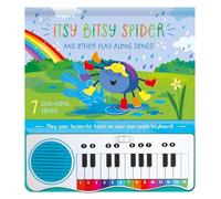 North Parade Publishing Musical Piano Book, Itsy Bitsy Spider and Other Songs, Ages 3-7 Years
