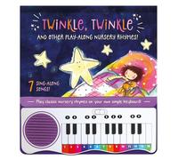 North Parade Publishing Musical Piano Book, Twinkle Twinkle and Other Nursery Rhymes, Ages 3-7 Years