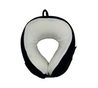 North Peak Snoozer Memory Foam Travel Pillow Black