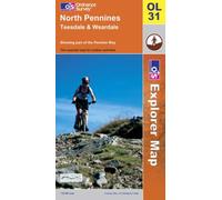 North Pennines: Teesdale and Weardale: Sheet 31 (Explorer Maps)