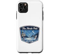 North Pole Alaska Winter Snowman Christmas Holiday Case for iPhone 11 Pro Max