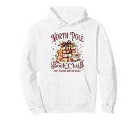 North Pole Book Club Hot Cocoa Served | Reading Book Nerd Pullover Hoodie
