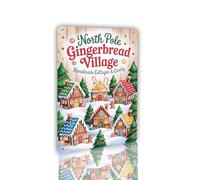 North Pole Christmas Bakery Metal Sign Vintage Holiday Decor for Gingerbread Cookie Shop Kitchen Cafe Home Wall Art Display Poster 8x12 inch