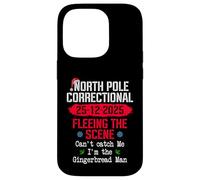 North Pole Correctional Fleeing The Scene Can't Catch Me Case for iPhone 14 Pro