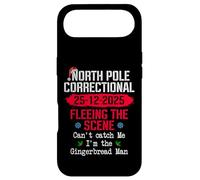 North Pole Correctional Fleeing The Scene Can't Catch Me Case for iPhone Air