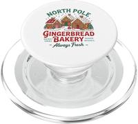 North Pole Gingerbread Bakery Art PopSockets PopGrip for MagSafe