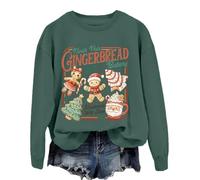 North Pole Gingerbread Sweatshirt North Pole Gingerbread Bakery Christmas Hoodie Green