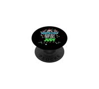 North Pole Helper Judy Christmas Judy Name PopSockets Adhesive PopGrip