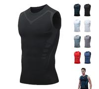 North Power Compression Vest, North Alpine Compression Vest Men, NorthPower Feel The Power of Confidence, Shape & Control (Dd,XXL)