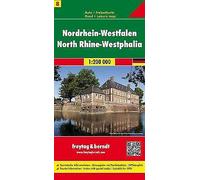 North Rhine-Westphalia Sheet 8 Road Map 1:200 000 - 9783707900590
