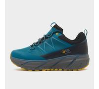 North Ridge Men's Flux Speed Mid Walking Shoes, Waterproof, Breathable, Traction Sole, Blue UK 7