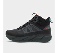 NORTH RIDGE Men's Flux Speed Mid Walking Boot with High Traction Rubber Sole & Ankle Support, Waterproof, Breathable (Black, 11, UK Footwear Size System, Adult, Men, Numeric, Medium, 11)