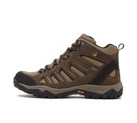 NORTH RIDGE Men's Kielder II Mid Walking Boots with High Traction Sole & Ankle Support, Waterproof (Brown, UK Footwear Size System, Adult, Men, Numeric, Medium, 9)