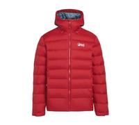 NORTH RIDGE Men's Tech Down II Hooded Down Jacket, Winter Puffer Coat | 550 fill power duck down, water repellent ripstop, adjustable hood. Lightweight warmth for walking, hiking and commuting