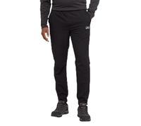 NORTH RIDGE Men's Vault Joggers, Lightweight Stretch Polyester Elastane, Water Repellent, Slim Fit, Technical Trail Pants with Zipped Pockets, Articulated Knees (UK, Waist & Inseam, 36, 31, Black)