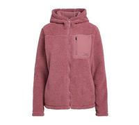 NORTH RIDGE Women’s Vista Full Zip Fleece Hoodie with 3 Zipped Pockets, Warm & Comfortable Midlayer Jacket, Ideal for Walking, Hiking & Outdoor Recreation (UK, Numeric, 18, Regular, Regular, Pink)