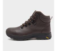 NORTH RIDGE Women’s Lite Hiker Mid Walking Boots with High Traction Sole & Ankle Support (Brown, UK Footwear Size System, Adult, Women, Numeric, Medium, 4)