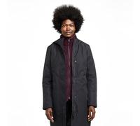 NORTH RIDGE Women's Switch Jacket with Peaked Hood and Waist Drawcord, Waterproof, Breathable, Durable & Lightweight Raincoat (UK, Numeric, 16, Regular, Regular, Black)