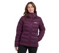 NORTH RIDGE Women's Tech Down II Jacket with Adjustable Hood & 550 Fill Power Down, Water Repellent, Durable Ripstop Fabric, Puffer Winter Coat (UK, Numeric, 12, Regular, Regular, Purple)