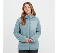 North Ridge Women's Vista Full Zip Fleece Hoodie - Light Blue, Light Blue