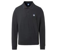 NORTH SAILS Basic Long Sleeve Polo XL Grey