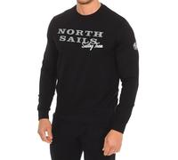NORTH SAILS Long-sleeved crew-neck sweatshirt 9022970 men Black