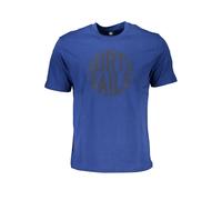 North Sails Mens Circle Logo Tee Short Sleeve Crew Neck - Medium Blue Cotton - Size X-Large