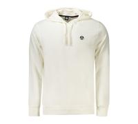 North Sails Mens Classic Crew Neck Sweatshirt Hoodie - Ivory Cotton - Size Medium