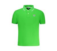 North Sails Mens Classic Fit Polo Shirt Short Sleeve - Lime Green Cotton - Size Small