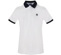 North Sails Mens Contrast Collar White Polo Cotton - Size Small