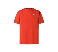 North Sails Men's Cotton Jersey T-Shirt with Short Sleeves - Regular Fit, Paprika, 3XL