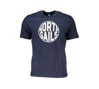 North Sails Mens Crew Neck Short Sleeve Tee - Navy Cotton - Size 3XL