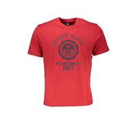 North Sails Mens Crew Neck Short Sleeve Tshirt - Poppy Cotton - Size Small