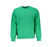 North Sails Mens Crew Neck Sweatshirt Classic Style - Lime Green Cotton - Size X-Large