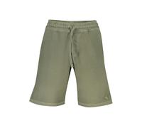 North Sails Mens Drawstring Casual Shorts - Sage Green Cotton - Size X-Large
