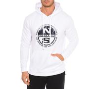 North Sails Mens Hoodie 9022980 man - White - Size 2XL
