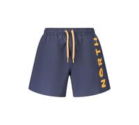 North Sails Mens Logo Swim Quickdry Trunks - Dark Blue - Size Small