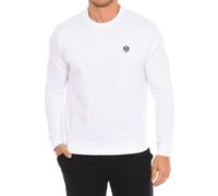 North Sails Mens Long-sleeved crew-neck sweatshirt 9024070 men - White - Size 2XL