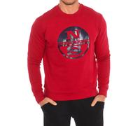 North Sails Mens Long-sleeved crew-neck sweatshirt 9024130 men - Dark Red - Size Medium