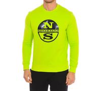 North Sails Mens Long-sleeved crew-neck sweatshirt 9024130 men - Green Cotton - Size Small