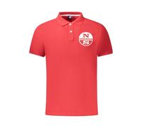 North Sails Mens Polo Shirt Classic Fit Short Sleeves - Light Pink Cotton - Size 2XL