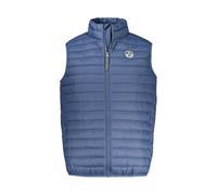 North Sails Mens Quilted Vest Lightweight Model - Blue Nylon - Size X-Large
