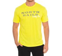 North Sails Mens Short sleeve t-shirt 9024030 man - Yellow - Size Large