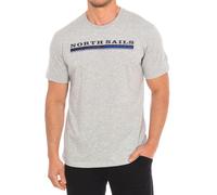 North Sails Mens Short sleeve t-shirt 9024040 man - Grey - Size Medium