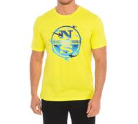 North Sails Mens Short sleeve t-shirt 9024120 man - Yellow - Size X-Large