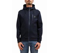 NORTH SAILS - Men's sweatshirt with zip and logo patch